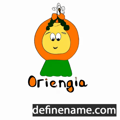 Orengia cartoon