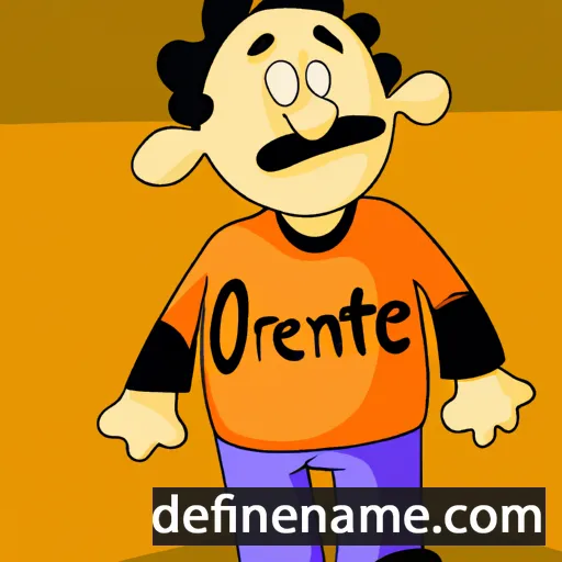 Orente cartoon