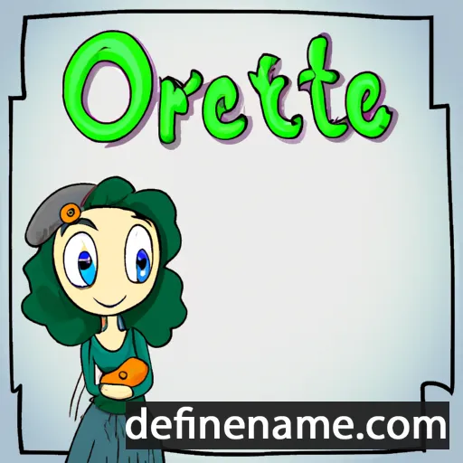 Orette cartoon