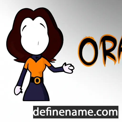 Orfa cartoon