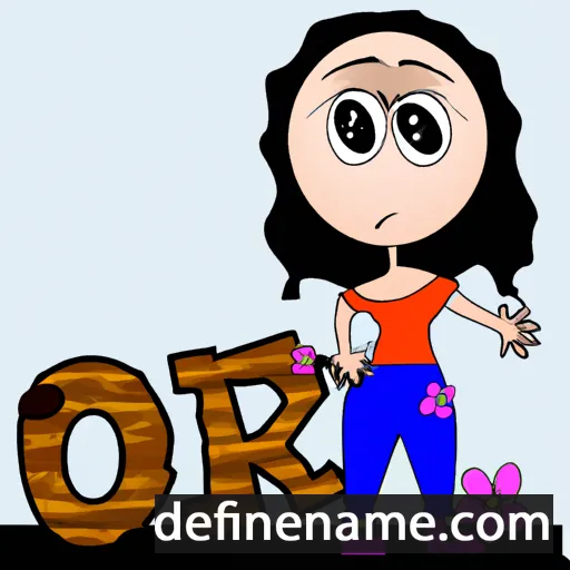 Orifa cartoon