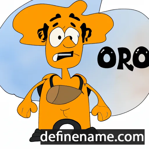 Oros cartoon