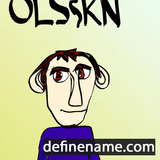 Ósklín cartoon