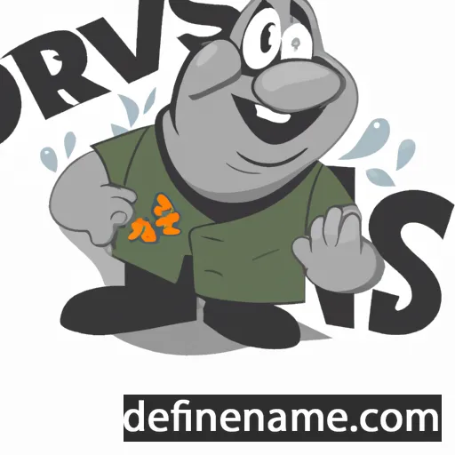 Orvis cartoon