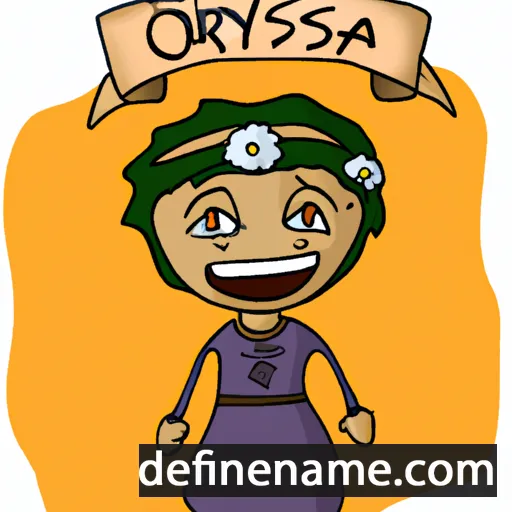 Oryssia cartoon