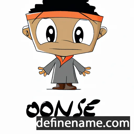 cartoon of the name Osane