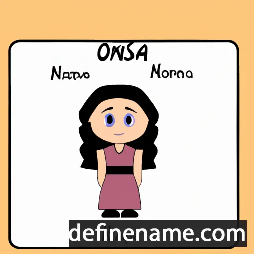 cartoon of the name Osanna