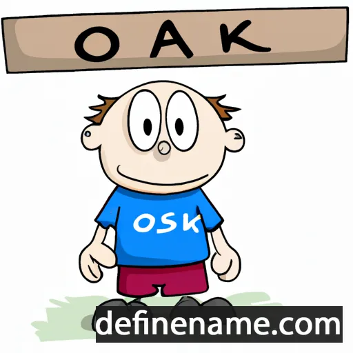 Osckar cartoon