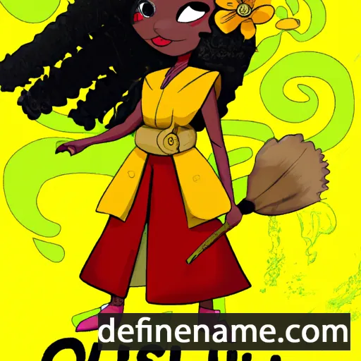 Oshun cartoon