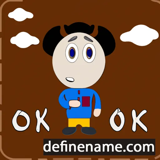 cartoon of the name Osku