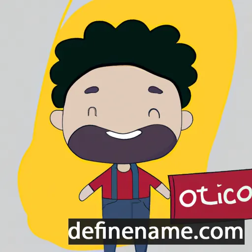 Otacílio cartoon