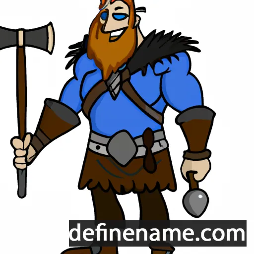 Oðinn cartoon