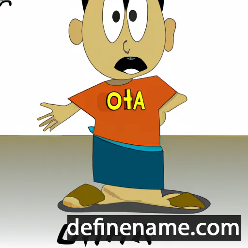 cartoon of the name Otha