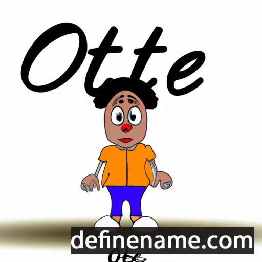 Otie cartoon