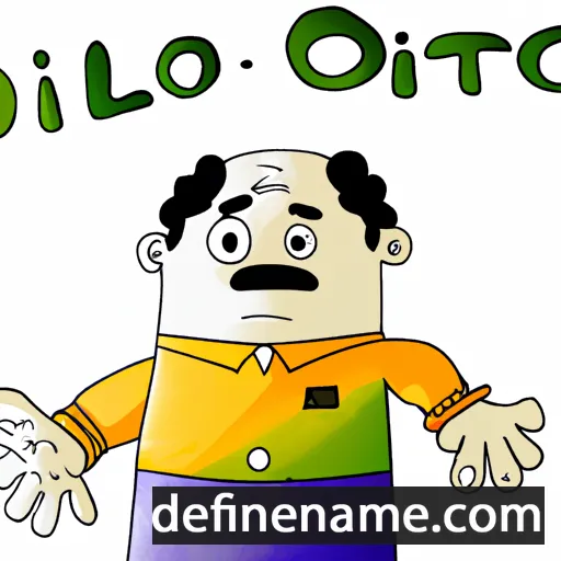 Otilio cartoon