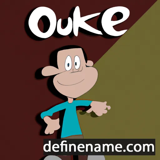 Ouke cartoon