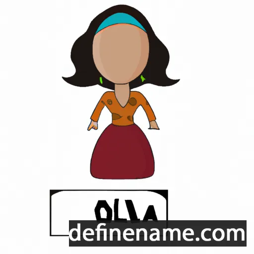 cartoon of the name Oula