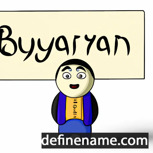 Oyuunbayar cartoon