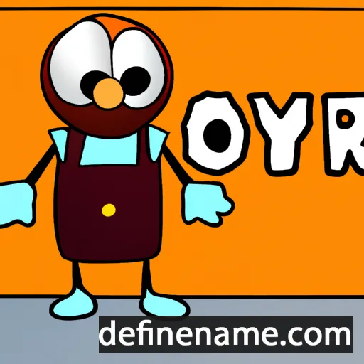 Oyvør cartoon