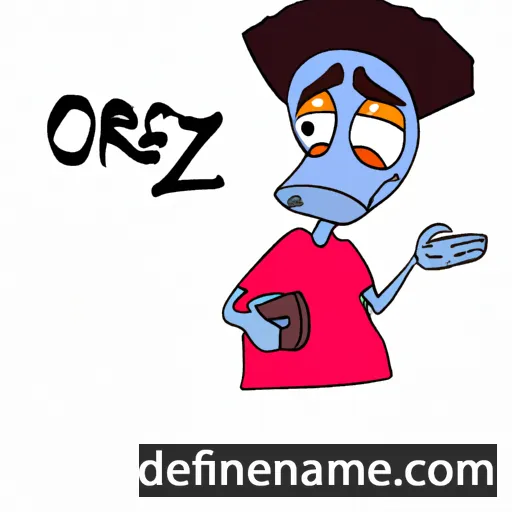 Ozrey cartoon