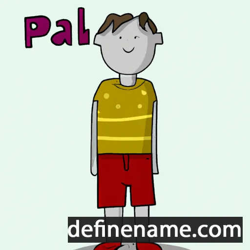 Pálín cartoon