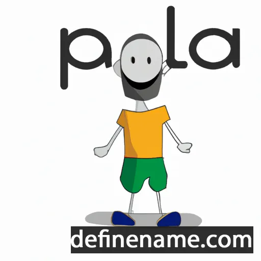 cartoon of the name Pal