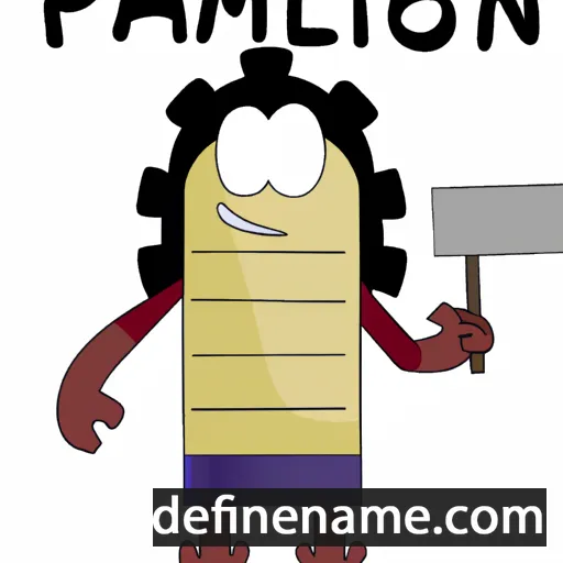 Palaimon cartoon