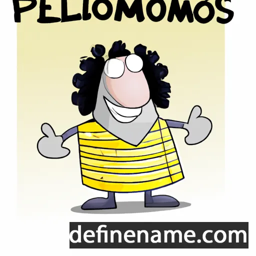 Palemonas cartoon