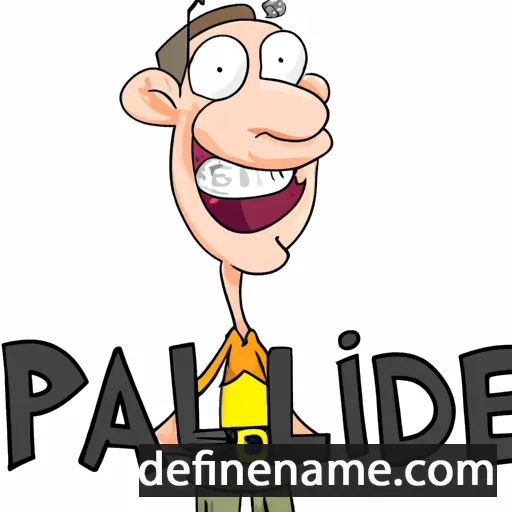 cartoon of the name Pallade