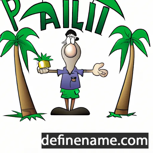 Palmi cartoon