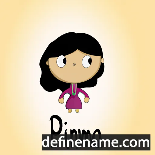 Pamína cartoon