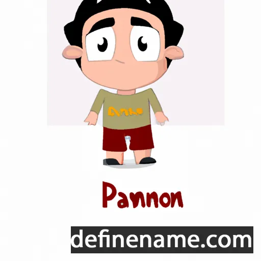 Pamoun cartoon