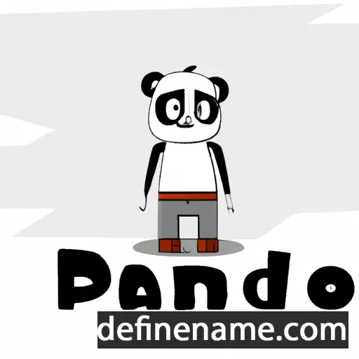 Pande cartoon