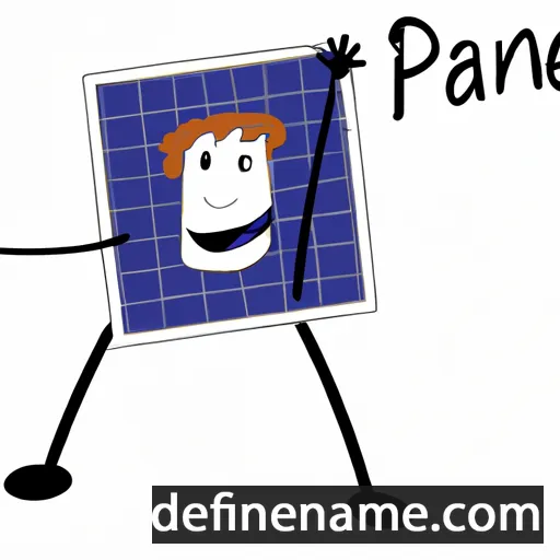 cartoon of the name Pane