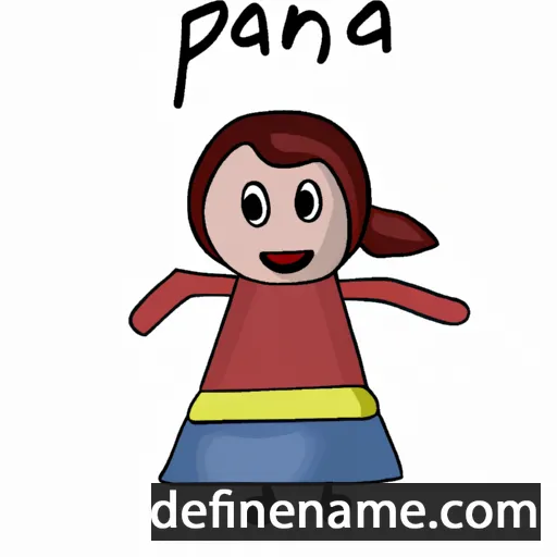 Pania cartoon