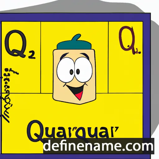 Quadrat cartoon