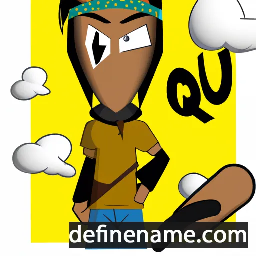 Quavo cartoon