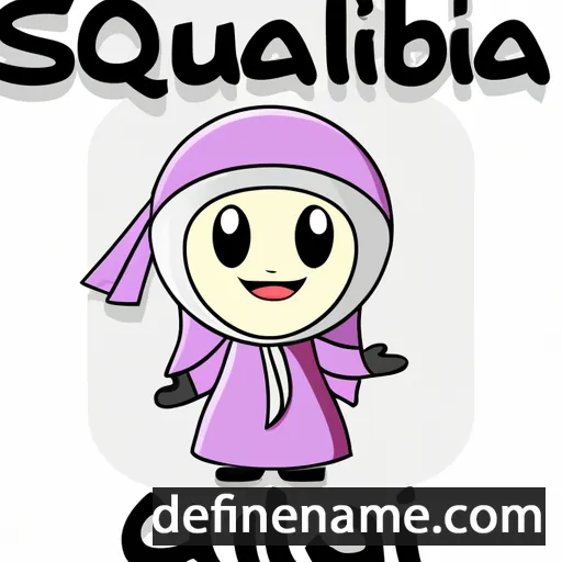 Qubilah cartoon