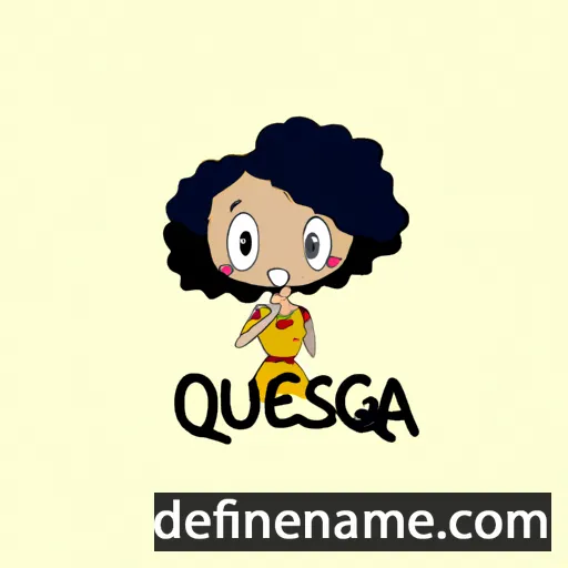 Quésia cartoon