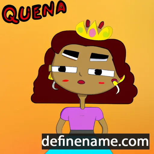 Queena cartoon