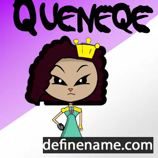 Queenee cartoon