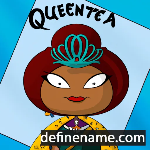 Queenetta cartoon