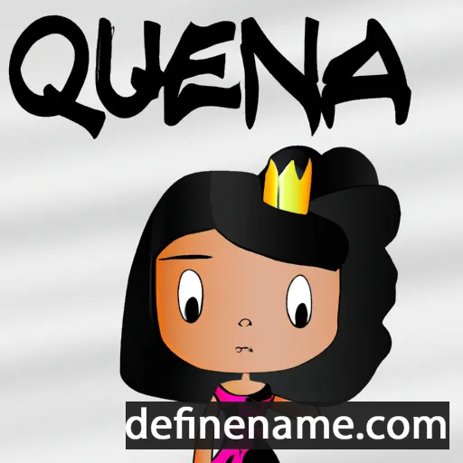 Queenia cartoon