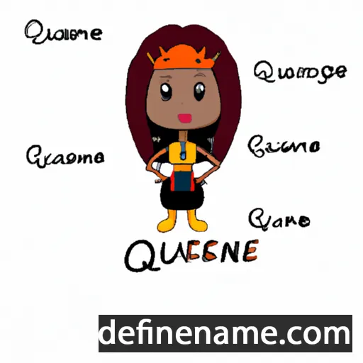 Quenae cartoon