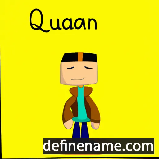 Quenan cartoon