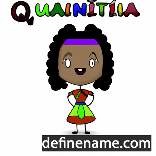 Quentina cartoon