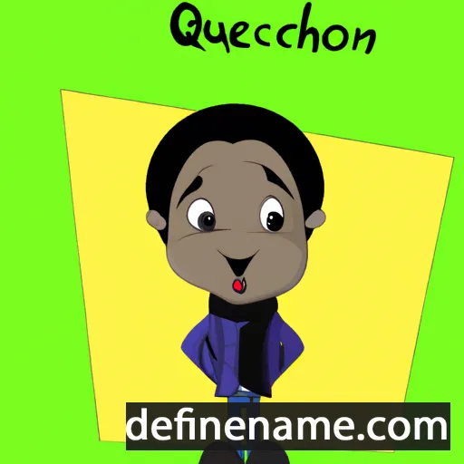 Queshon cartoon