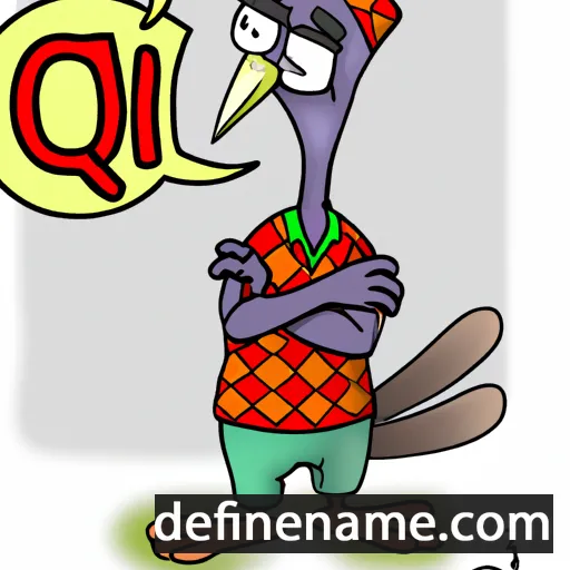 Quil cartoon