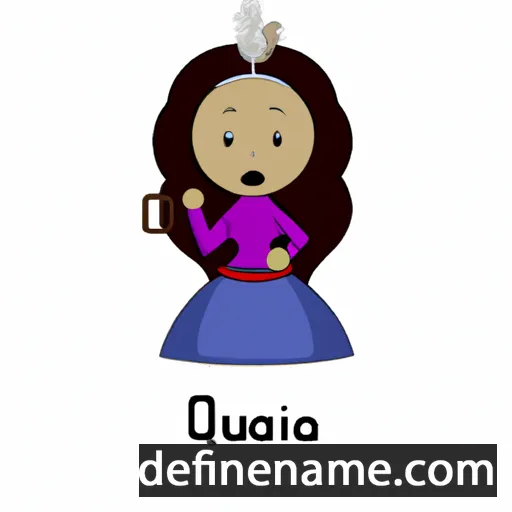 Quilla cartoon