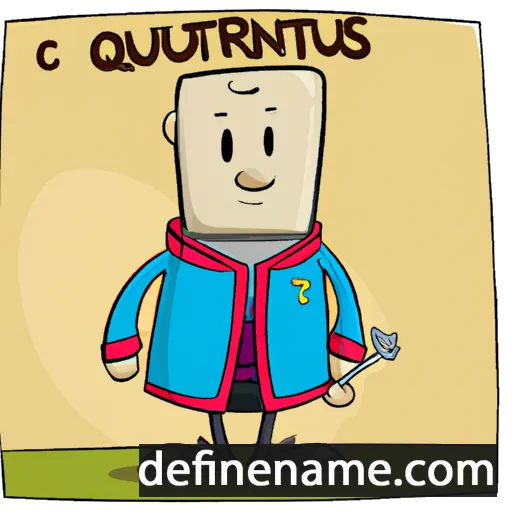 Quinterius cartoon